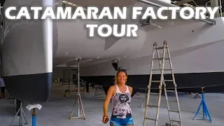 Catamaran Factory Tour of Island Spirit