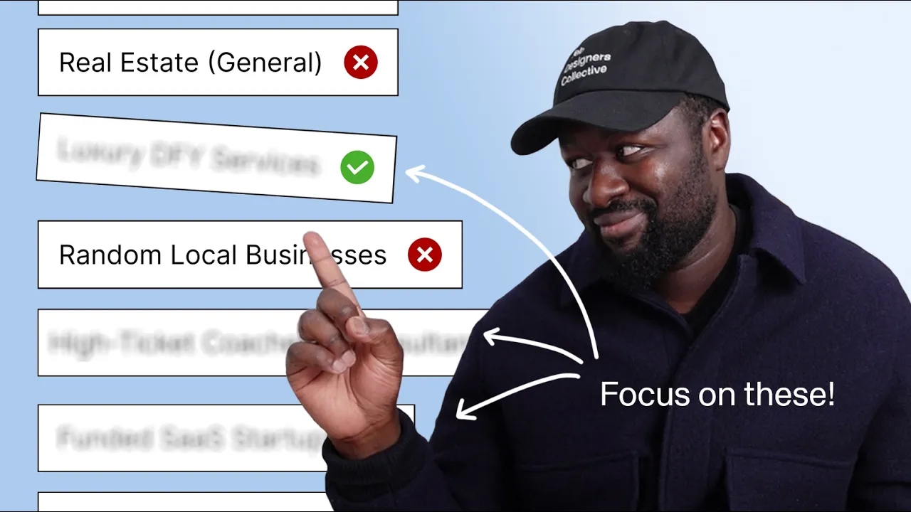 Outline Video Best & Worst Niches for Web Designers in 2025