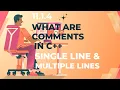 11 1 4 Use single-line and multiple-line comments in a C program Agha Khan Boar CS XII