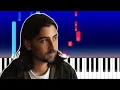Download Lagu Noah Kahan - Forever (Piano Tutorial)