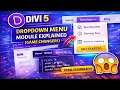 Divi 5 Dropdown Menu Module Explained Game Changer