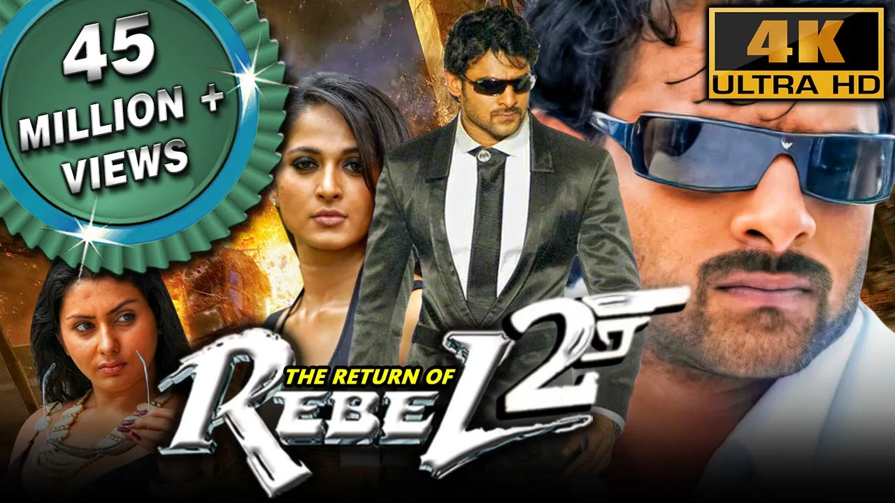 The Return of Rebel 2 (4K ULTRA HD) (Billa) - Prabhas Blockbuster Action Movie | Anushka Shetty