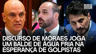 🔥Moraes reage à pressão dos EUA e esculacha criminosos lesa pátria! Pressão golpista no STF fracassa