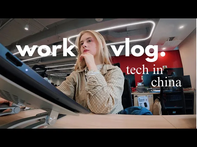 A day working in a Chinese tech company at Chinese New Year | vlog 🐉🧧
