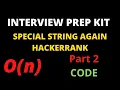 Special String Again Hackerrank solution Part - 2 Code