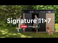 How to Add a Stylish Large Storage Shed to Your Backyard Keter Signature 11x7