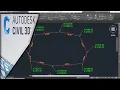 Lagu AutoCAD Civil3d Insert points to vertices  of polyline |Edit Text label \u0026 insert Bearing \u0026 distance