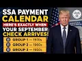SSA Payment Calendar Here s Exactly When Your September Check Arrives