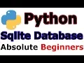Python Sqlite Database For Beginners CRUD Operations