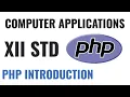 PHP Hypertext Preprocessor Introduction