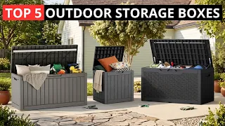 Top 5 Outdoor Storage Boxes on Amazon