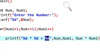C programming - Multiplication tables