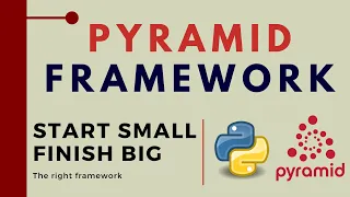 Pyramid Python Framework Start Small Finish Big