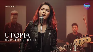 utopia serpihan hati versi slow rock cover by raesta 