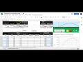 Tutorial 2 Projectile Motion Spreadsheet