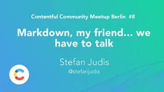 Markdown my friend we have to talk