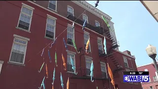 Umbrella Sky Project returns to Downtown Bangor