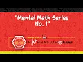 Mental Math Series No 1 Mathnasium Schoolhouse