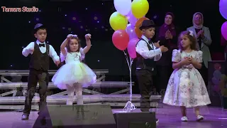   للضحكات  رقصة روضة مدرسة الحياة الثانوية كفرعقب حفل تخرج            دندنها