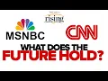 Panel MSNBC CNN TERRIFIED Of Post-Trump Ratings Collapse
