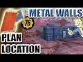 Metal Wall Plans Location - Fallout 76