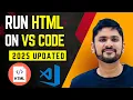 How to Setup HTML on Visual Studio Code Updated 2025