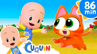 Cuquín tenía una gatita 😻 y más canciones infantiles para bebés con Cleo y Cuquín