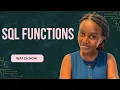 Essential SQL Functions Explained Aggregate String Date Functions