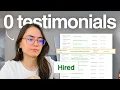 how I found landed my FIRST upwork job with 0 experience 0 testimonials