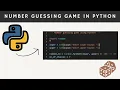 Number guessing game project in Python
