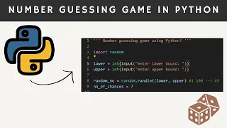 Number guessing game project in Python