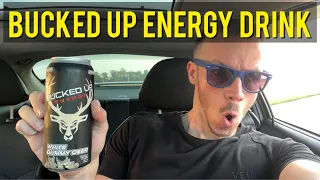 White Gummy Deer The Best Gummy Candy Flavor Bucked Up Carbonated Energy Drink RTD REVIEW