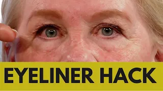 The Ultimate Eyeliner Trick for Women Over 70 | Nikol Johnson