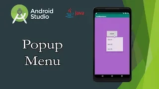 Android Make Popup Menu Java
