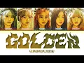 Lagu 「AI COVER」 LE SSERAFIM  'GOLDEN' Lyrics (Color Coded Lyrics ENG/ROM/HAN)