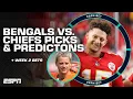BETTING PICKS Cincinnati Bengals vs Kansas City Chiefs MORE NFL Week 2 games ESPN BET
