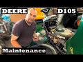 John Deere Mower Maintenance Deere D105 Lacey Family Farms