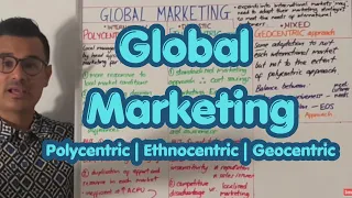 Global Marketing Geocentric - Edexcel A Level Business