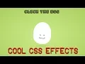 Css Egg Animation cool css effects 2019