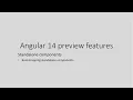 Angular 14 Features-Standalone component bootstrapping