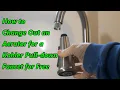 Kohler Pull-down Kitchen Faucet Aerator Change for Free