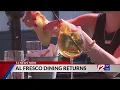 Al Fresco dining returns to Federal Hill Saturday night