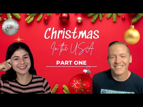 Navidad en Los Estados Unidos!(Part 1) Conversación en Inglés Intermedio