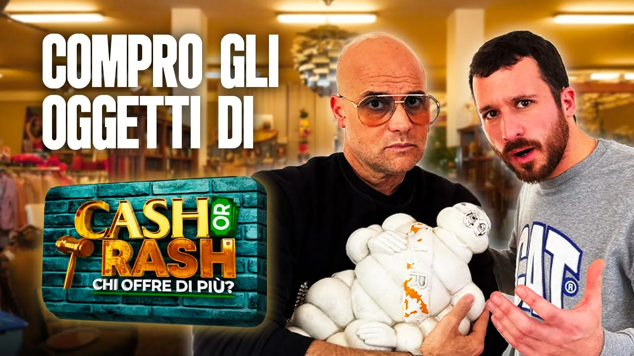 CASH OR TRASH: DENTRO IL NEGOZIO DI STEFANO D’ONGHIA (il dongi)
