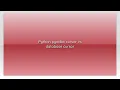 Python pyodbc cursor vs database cursor