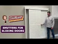 Plantation Shutters for Sliding Doors Pros Cons How They Work Southwest Blinds Shutters