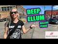Deep Ellum Dallas Walkthrough Pecan Lodge Street Art Bars Retail February City Tour