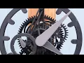 3D Printed Mechanical Clock with Graham escapement
