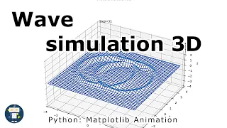Wave simulation 3d