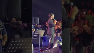ناصيف زيتون ي شعل حفله في بغداد   دندنها